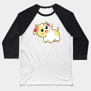 Kawaii baby cow Baseball T-Shirt